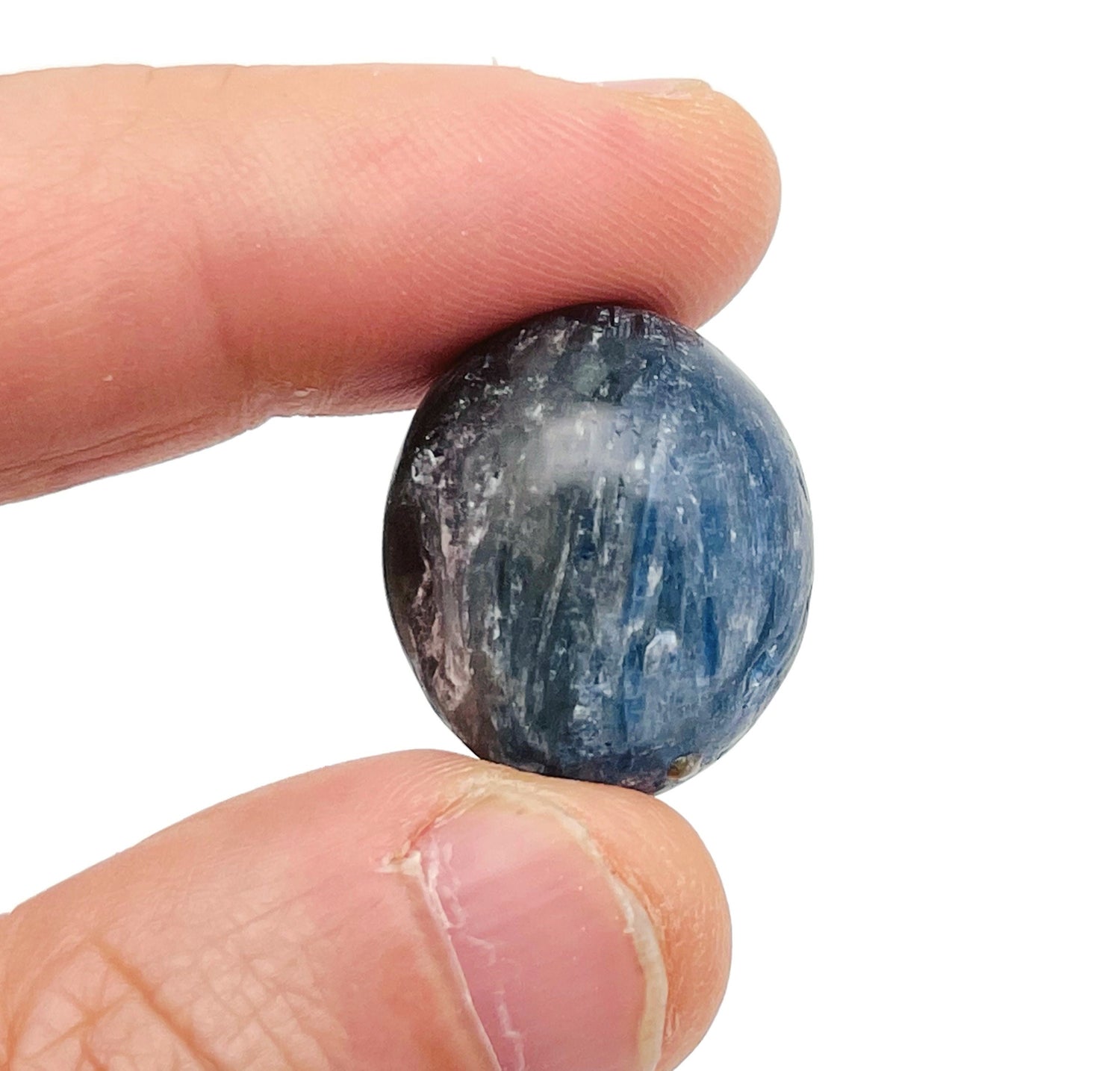 Pierre roulée de kyanite ?€? Cristal de guérison en kyanite polie ?€? Pierre précieuse de kyanite naturelle ?€? Pierre de kyanite ?€? Lot en vrac ?€? TU1268