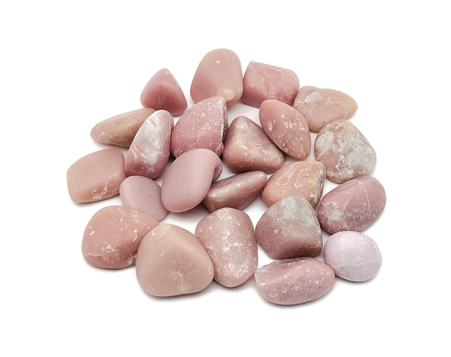 Pierre roulée d'opale rose ?€? Cristal d'opale rose ?€? Opale rose naturelle - Pierre de guérison - Cristaux en gros - TU1294