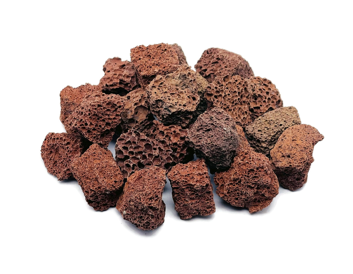 Raw Red Lava Volcanic Gemstone - RA1052