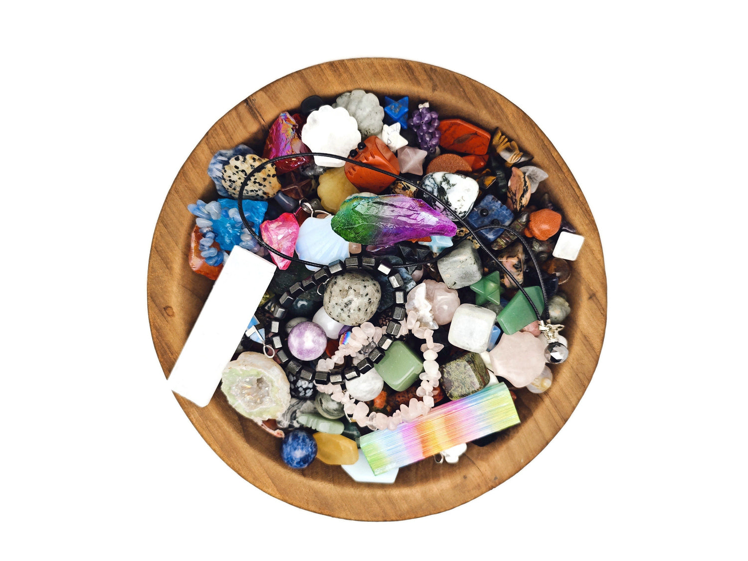 Coffret Mystère Cristal - Pelle à Confettis de Cristal - Lithothérapie - Cadeau Cristal Idéal - Cristaux Énergétiques - KIT6