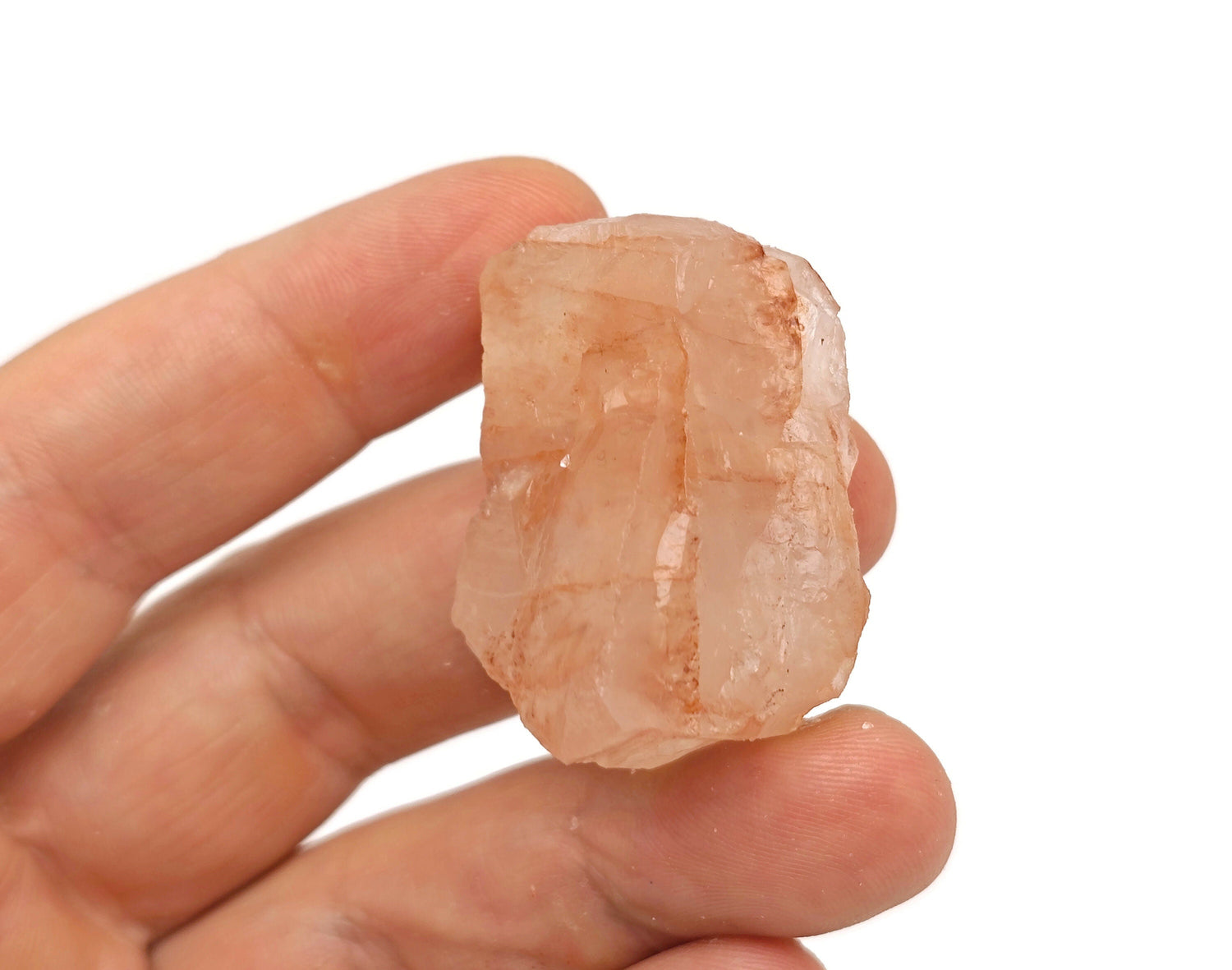 Quartz hématoïde rouge brut ?€? Quartz hématoïde rouge brut ?€? Cristal brut ?€? Morceaux de pierres - RA1128