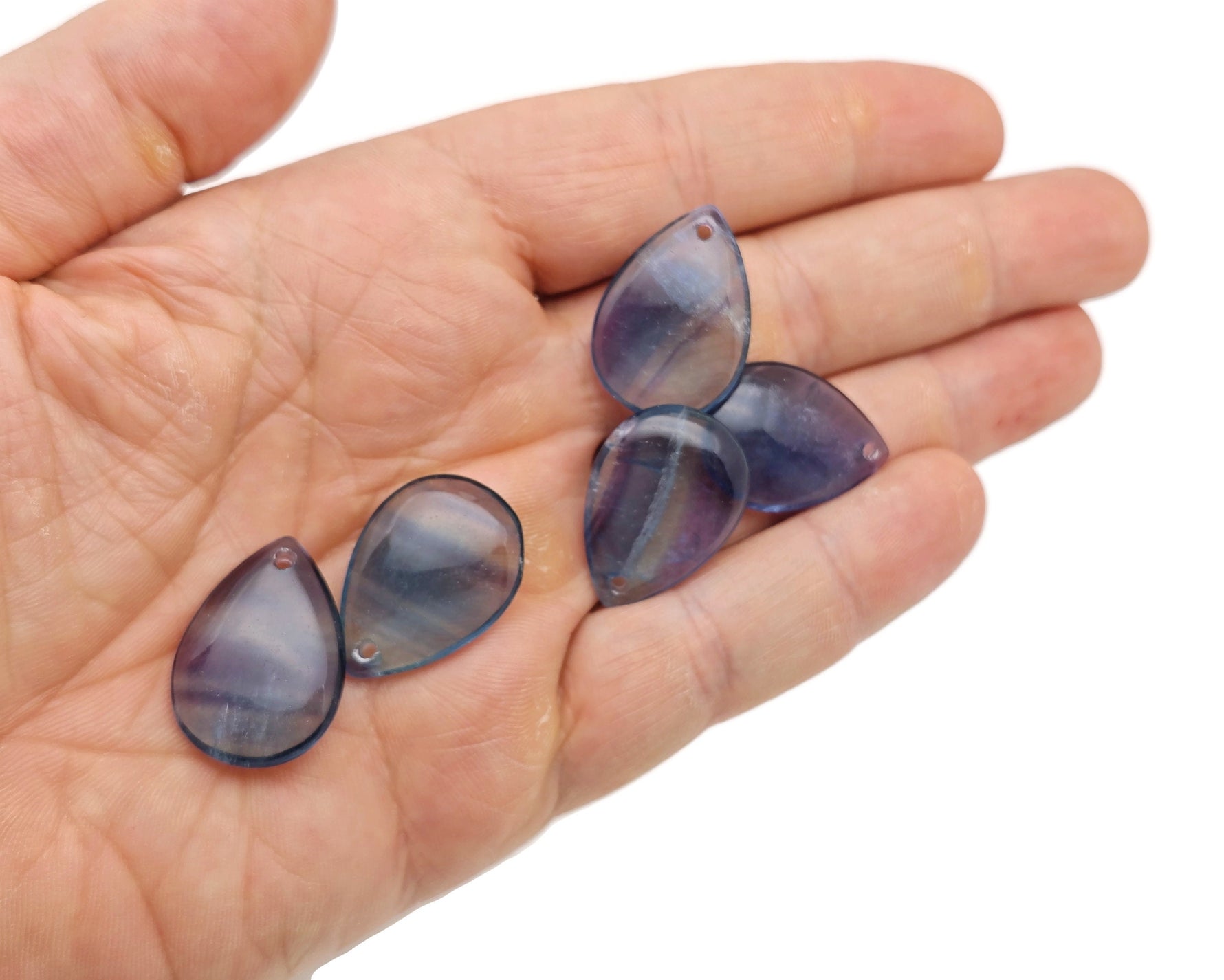 Dainty drop crystal gemstone pendant from GemstoneGO, featuring a elegant sparkling gemstone for jewelry making.