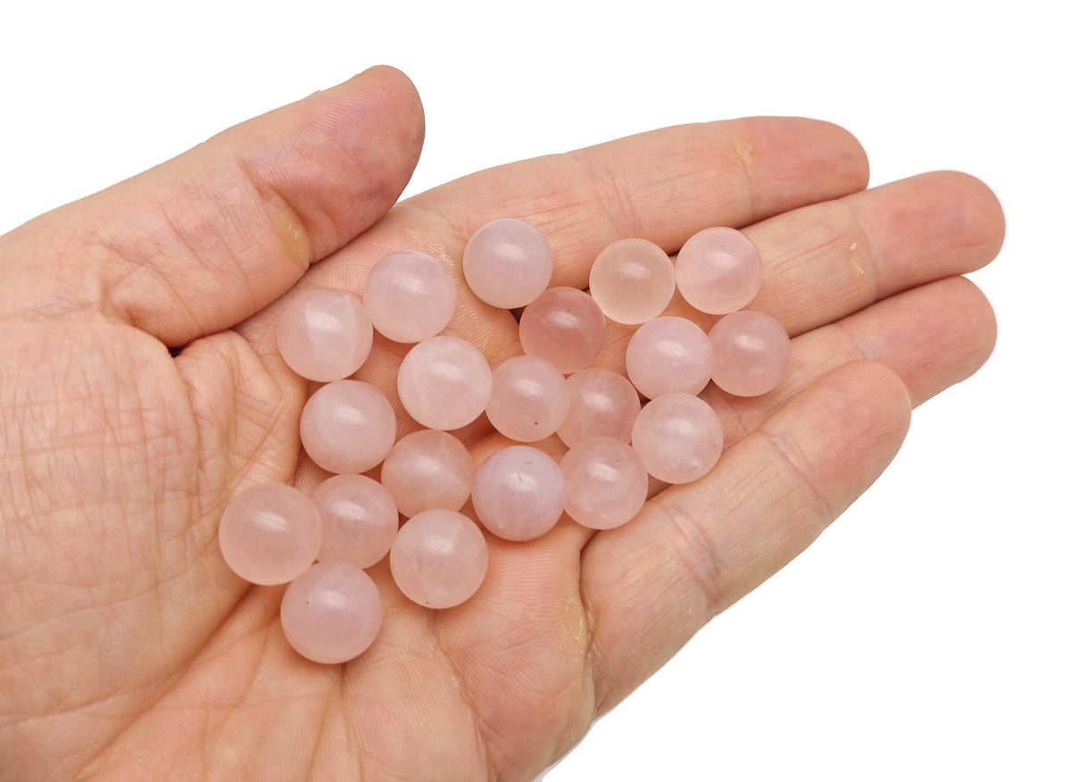 12mm gemstone crystal sphere in a mix of colors, crafted by GemstoneGO, showcasing a smooth, polished gemstone ball for decorative use.