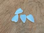 Opalite long heart-shaped love crystal pendant featuring a healing gemstone design, crafted by GemstoneGO.