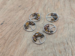 Tiger Eye Tree of Life gemstone pendant by GemstoneGO, featuring a detailed pendant with tiger eye stones on a silver chain.