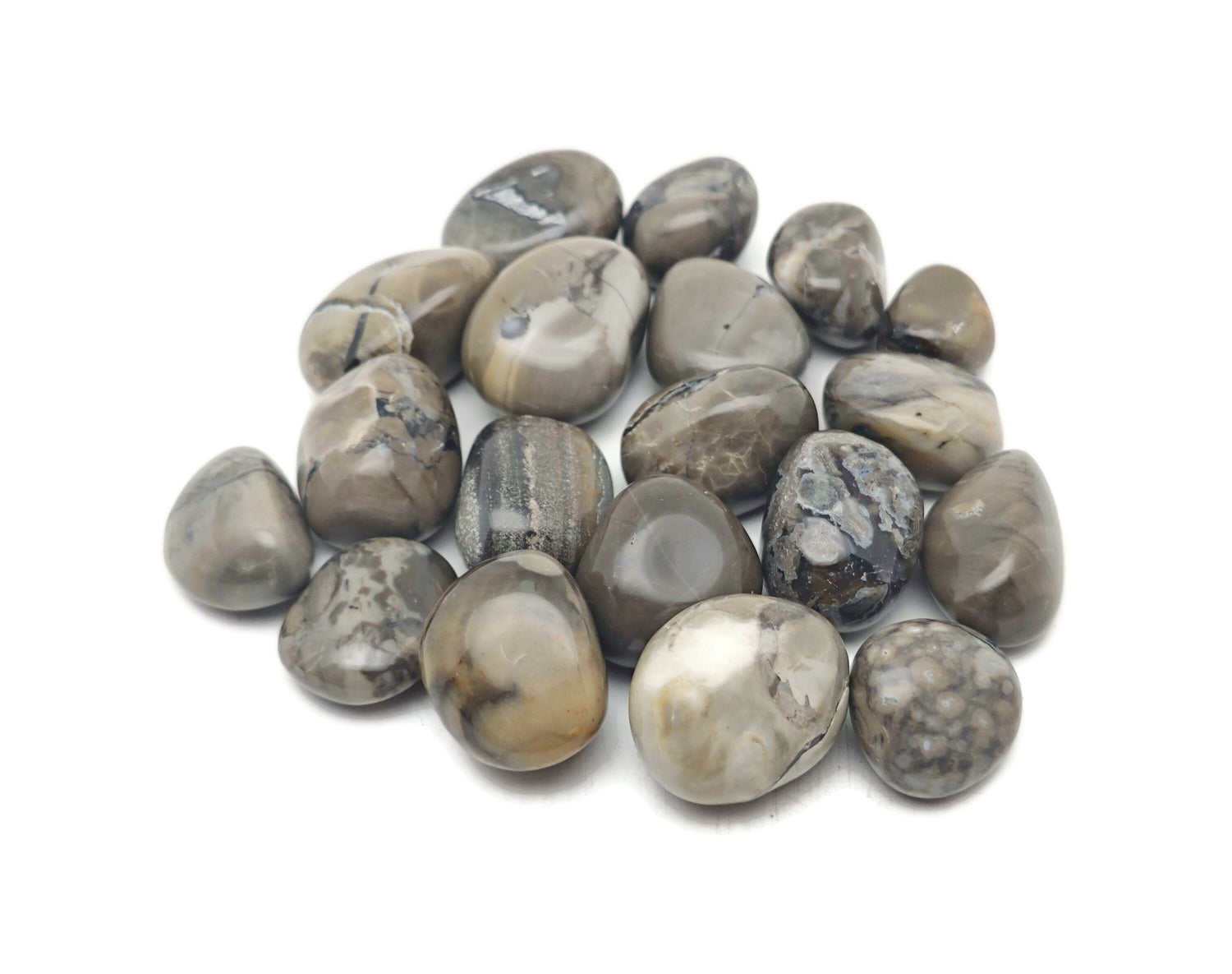 Fluorescent Agate Volcanic Tumbled Stone - TU1307