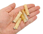Yellow jade bamboo-shaped crystal pendant from GemstoneGO featuring protective crystal design, showcasing vibrant yellow color and intricate details.