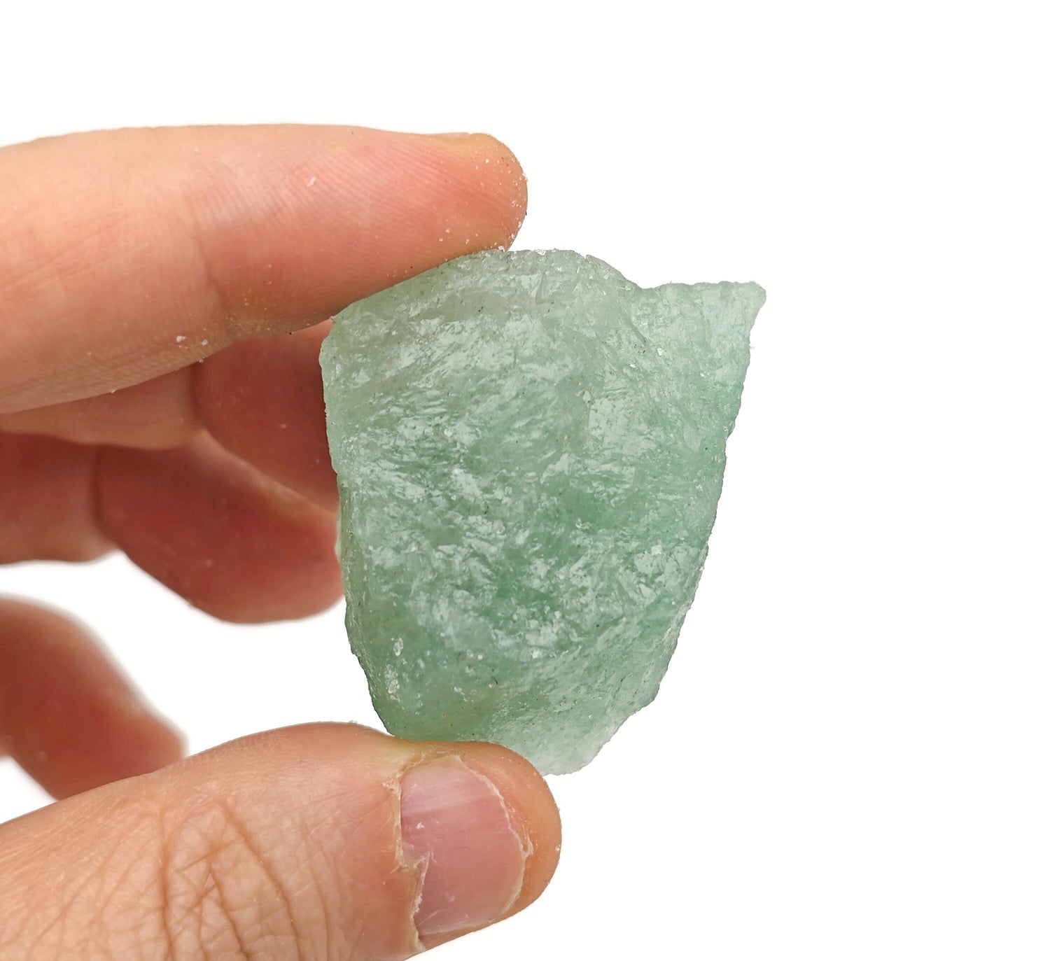 Raw Green Strawberry Quartz Gemstone - RA1141