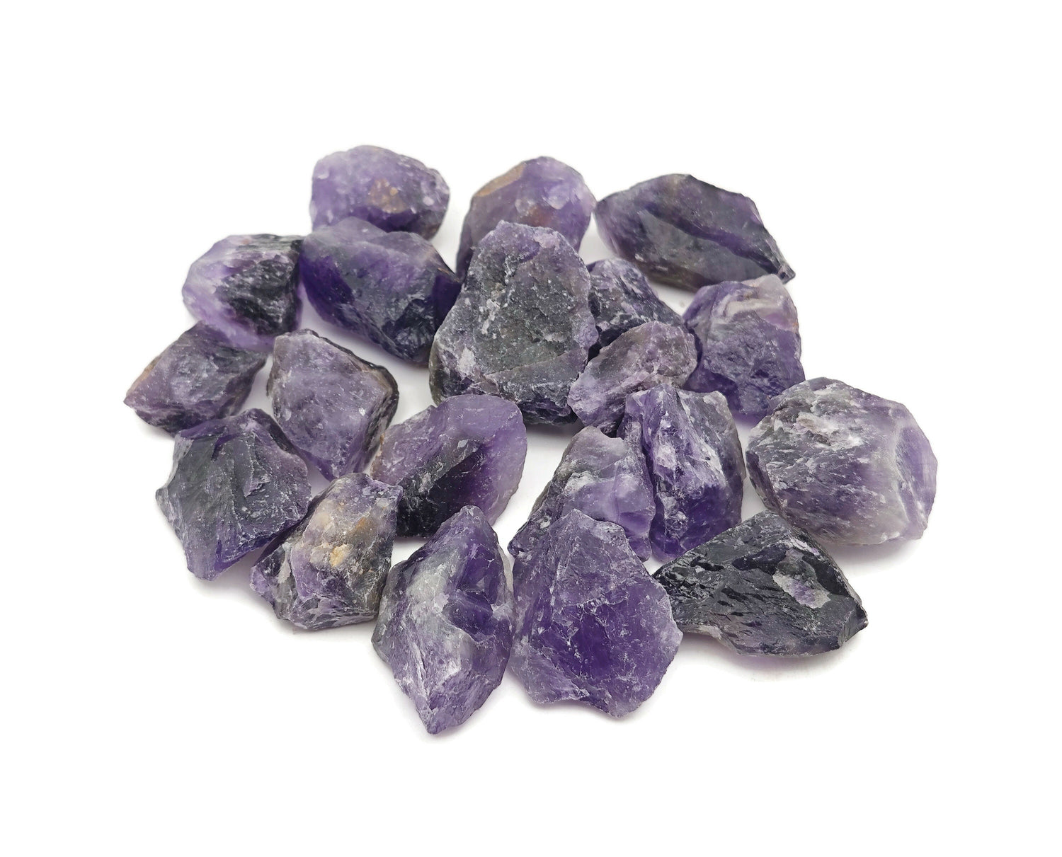 Raw Amethyst Gemstone  - Deep Purple Amethyst Stone - RA1313