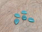 Aventurine dainty drop crystal pendant by GemstoneGO, ideal for DIY jewelry making, featuring a green aventurine gemstone and silver-tone chain.