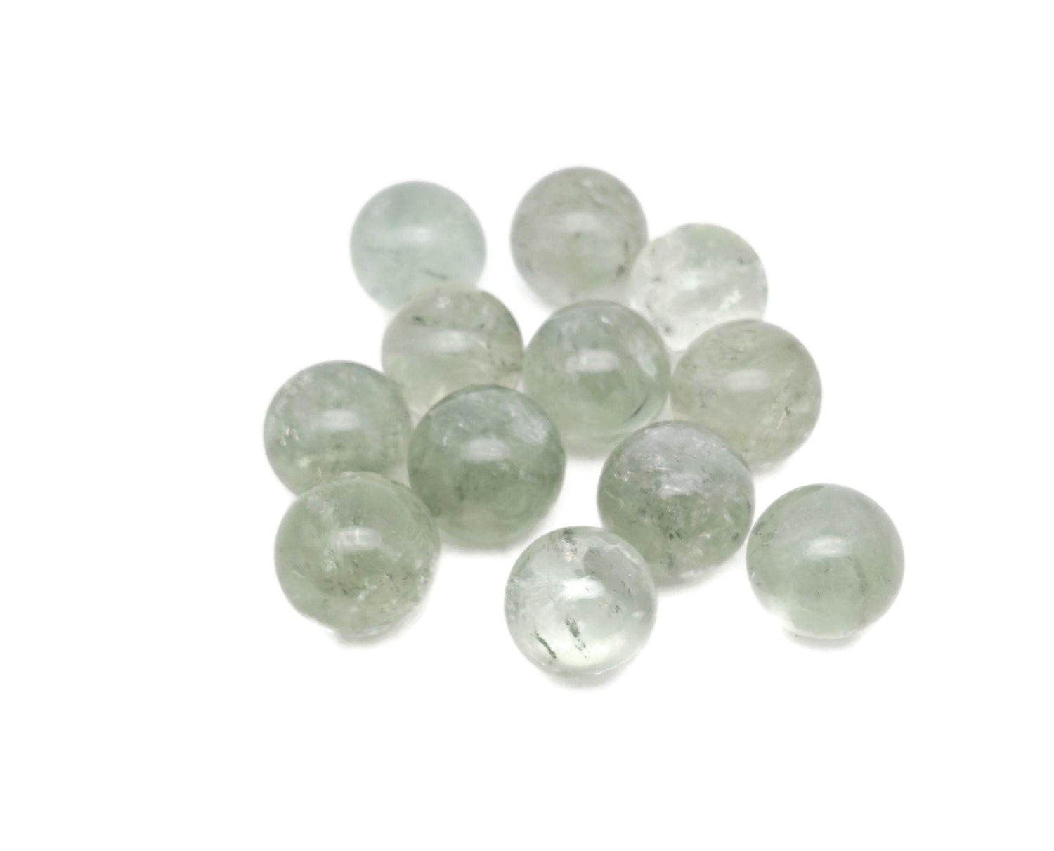 Prasiolite Sphere Gemstone - Green Amethyst Crystal Ball - 20mm - SP1127