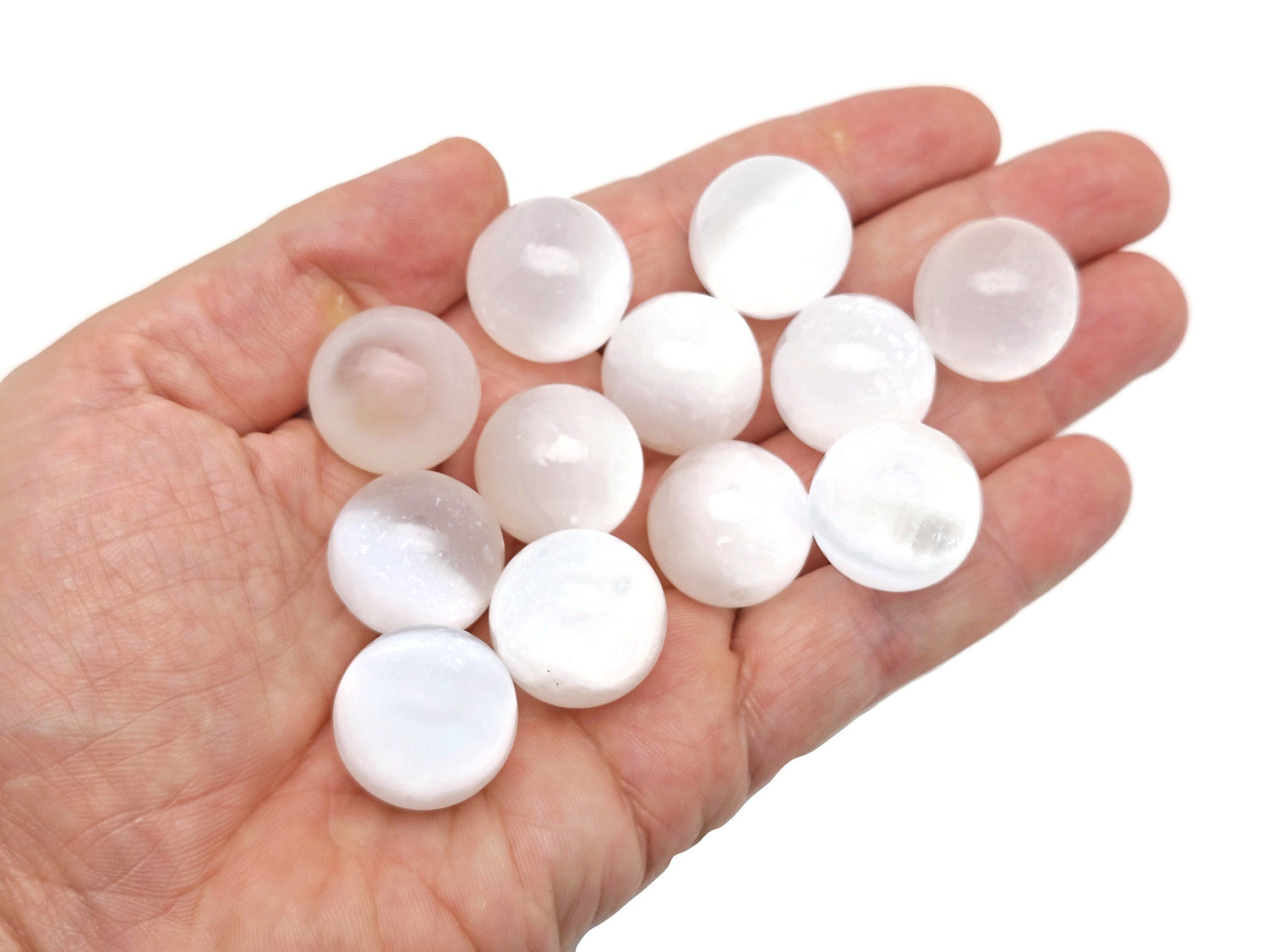 Esfera de selenita - Bola de cristal - 20 mm - SP1134