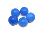 Blue opalite sphere gemstone crystal ball, 33-35mm size, with smooth polished surface, by GemstoneGO.