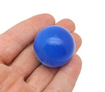 Blue Opalite gemstone sphere, 33-35mm crystal ball with smooth polished surface, from GemstoneGO.