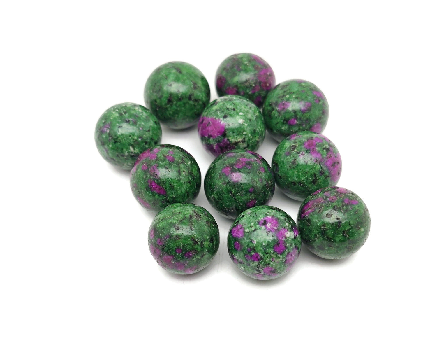Ruby Zoisite Sphere Gemstone - Crystal Ball - 20mm - SP1053