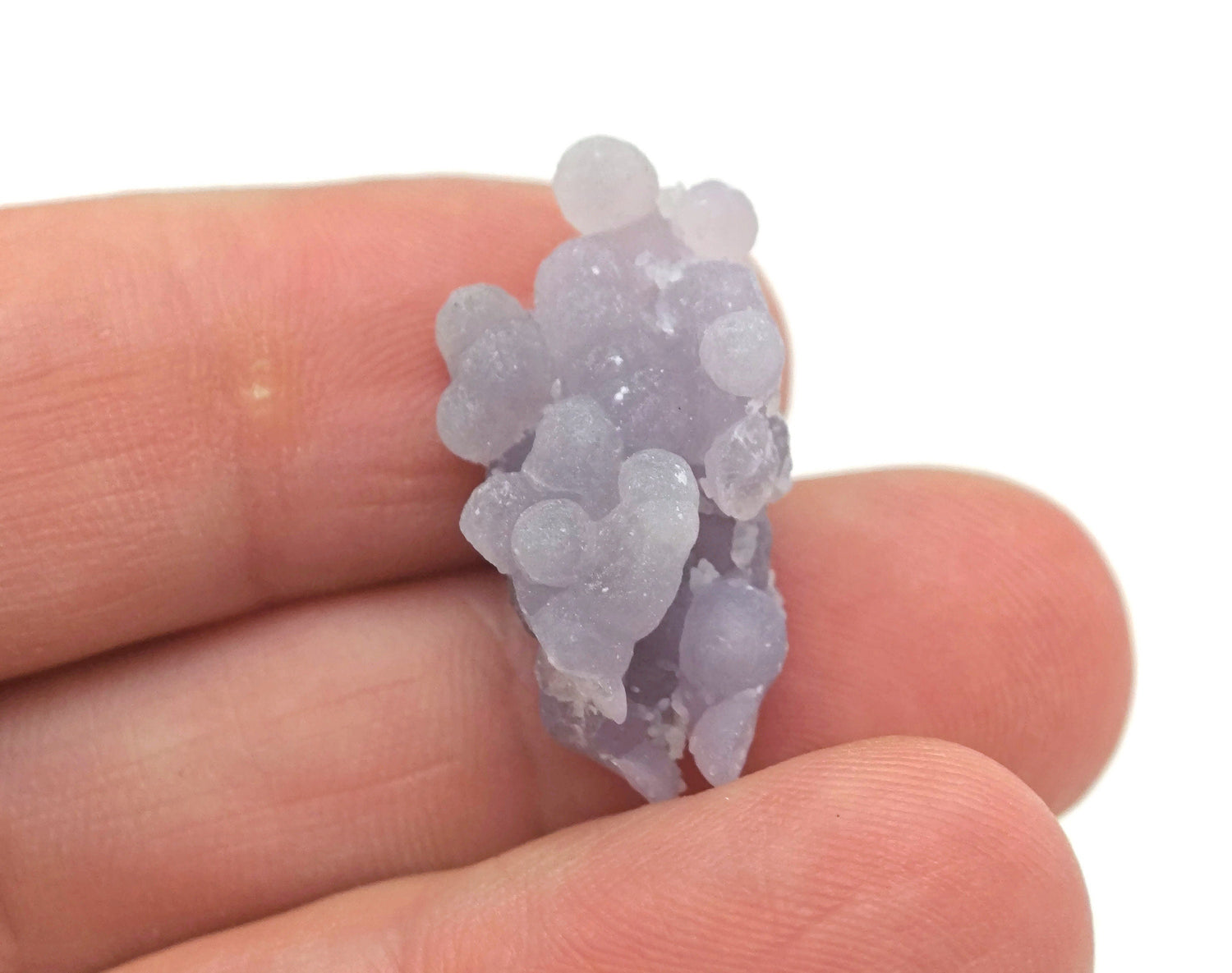 Petit amas d'agate raisin - Spécimen d'agate raisin - Agate raisin brute - Agate raisin violette - FO1014