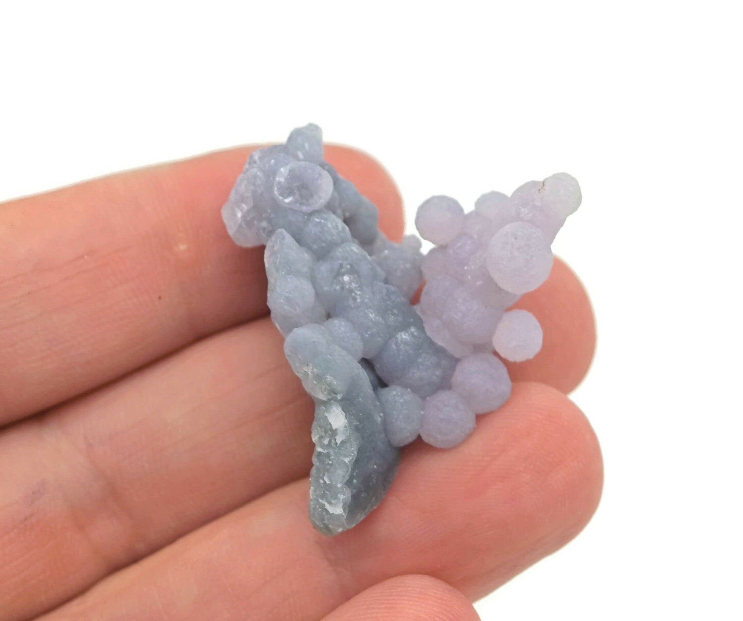 Grape Agate Cluster - Raw Purple Grape Agate - FO1015