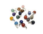 Halloween hat-shaped gemstone pendant featuring a sphere gemstone, perfect for Halloween crystal jewelry gifts by GemstoneGO.
