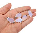 Mini Opalite Pine Tree gemstone pendant featuring a crystal gemstone design from GemstoneGO
