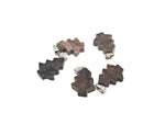 Rhodonite pine tree gemstone pendant from GemstoneGO featuring a mini crystal pendant with a detailed pine tree design.