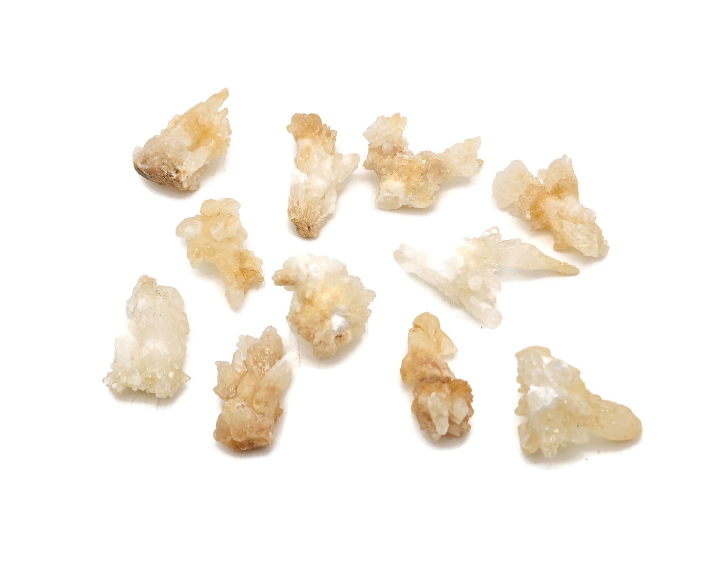 Yellow Calcite Druzy Cluster - Raw Calcite Druzy - FO1022