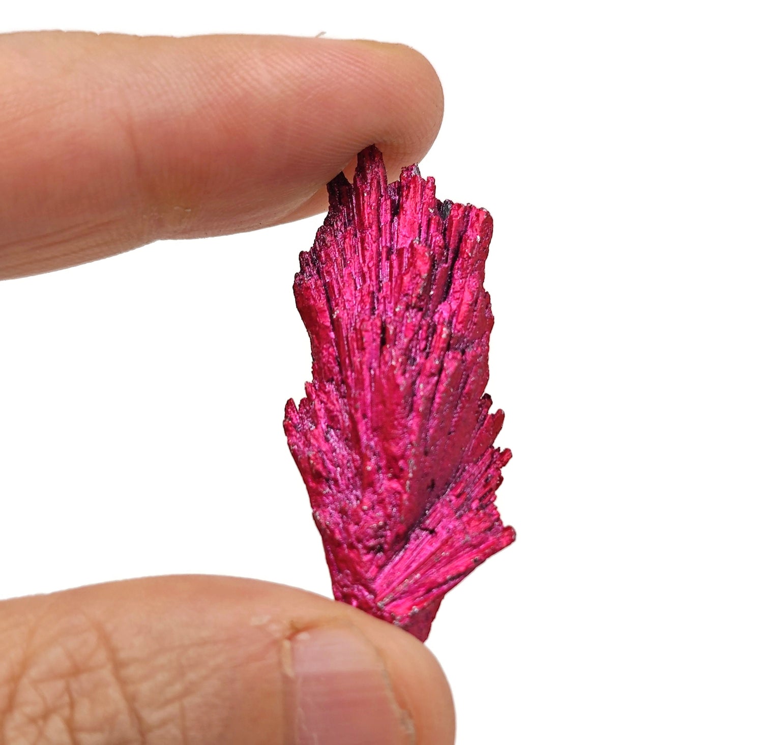 Pink Aura Kyanite Fan Gemstone - Raw Stone - RA1382
