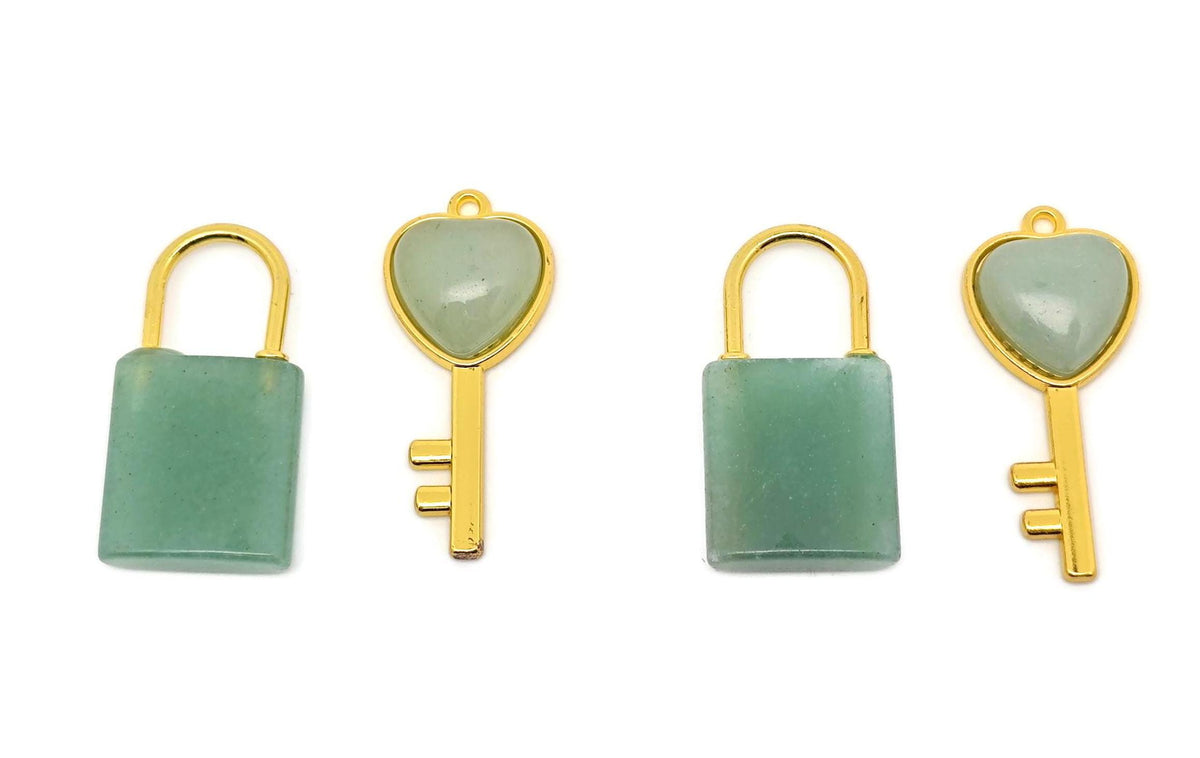 Aventurine heart crystal pendant from GemstoneGO featuring a polished green aventurine heart-shaped gemstone on a silver chain.