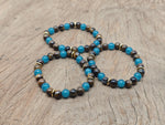 Handmade Wealth Gemstone Bracelet with colorful beads, designed for positive intentions by GemstoneGO.
