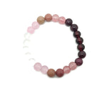 Handmade gemstone bracelet with colorful beads from GemstoneGO, featuring a stylish and intentional design for jewelry enthusiasts.