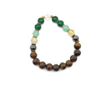 Handmade gemstone bracelet with colorful beads from GemstoneGO, designed as an intention jewelry piece.