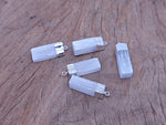 Selenite stick pendant from GemstoneGO featuring a clear, healing crystal pendant on a cord, ideal for spiritual and crystal healing.