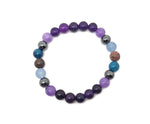 Handmade Heal gemstone bracelet with colorful stones, designed for positive intentions, by GemstoneGO.