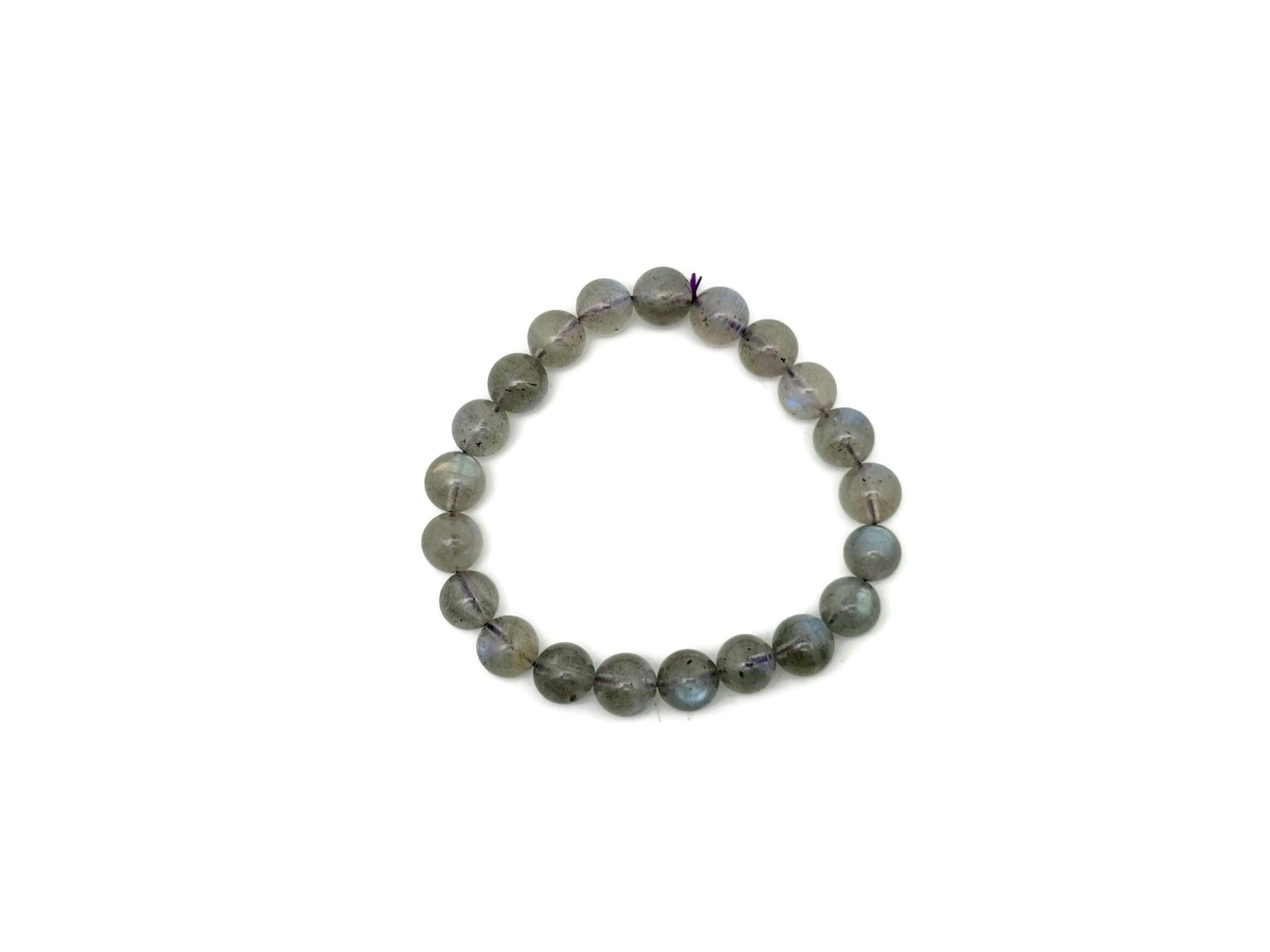 Moonstone beaded crystal bracelet for men and women, stretchy design with healing properties, from GemstoneGO.