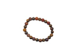 Handmade sacral chakra gemstone bracelet with colorful beads, designed for intention and spiritual healing by GemstoneGO.