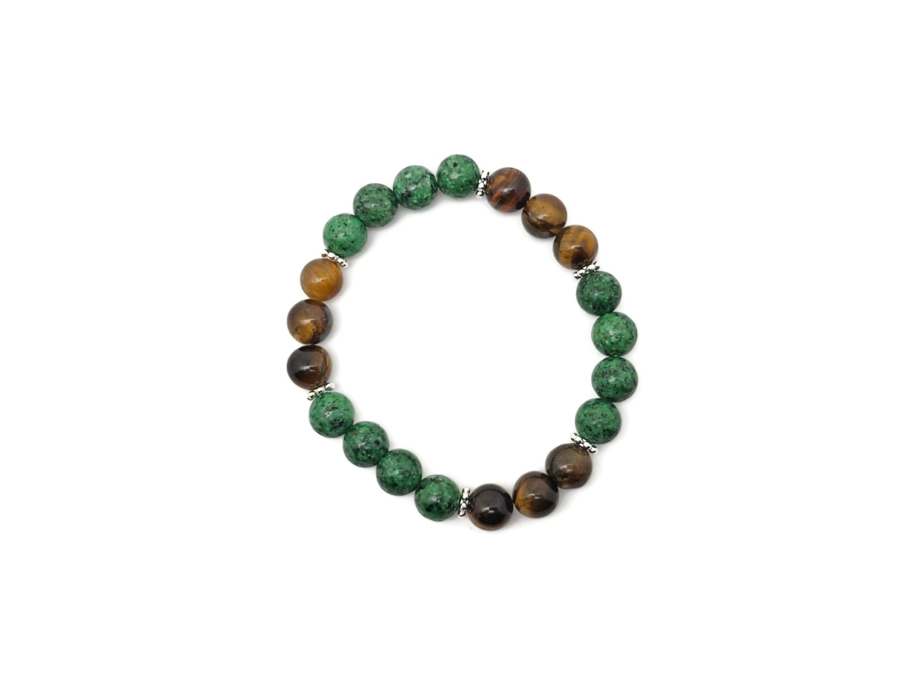 Handmade cleansing gemstone bracelet with colorful beads and adjustable cord, designed for positive intentions and spiritual wellness.