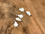 Natural pearl penguin pendant with gemstone and sea shell accents, crafted by GemstoneGO.