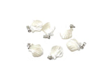 Natural pearl shell pendant from GemstoneGO, featuring a sea shell design with gemstone accents, perfect for jewelry and accessories.