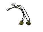 Silver moldavite necklace featuring a genuine Moldavite stone for spiritual growth, crafted by GemstoneGO.