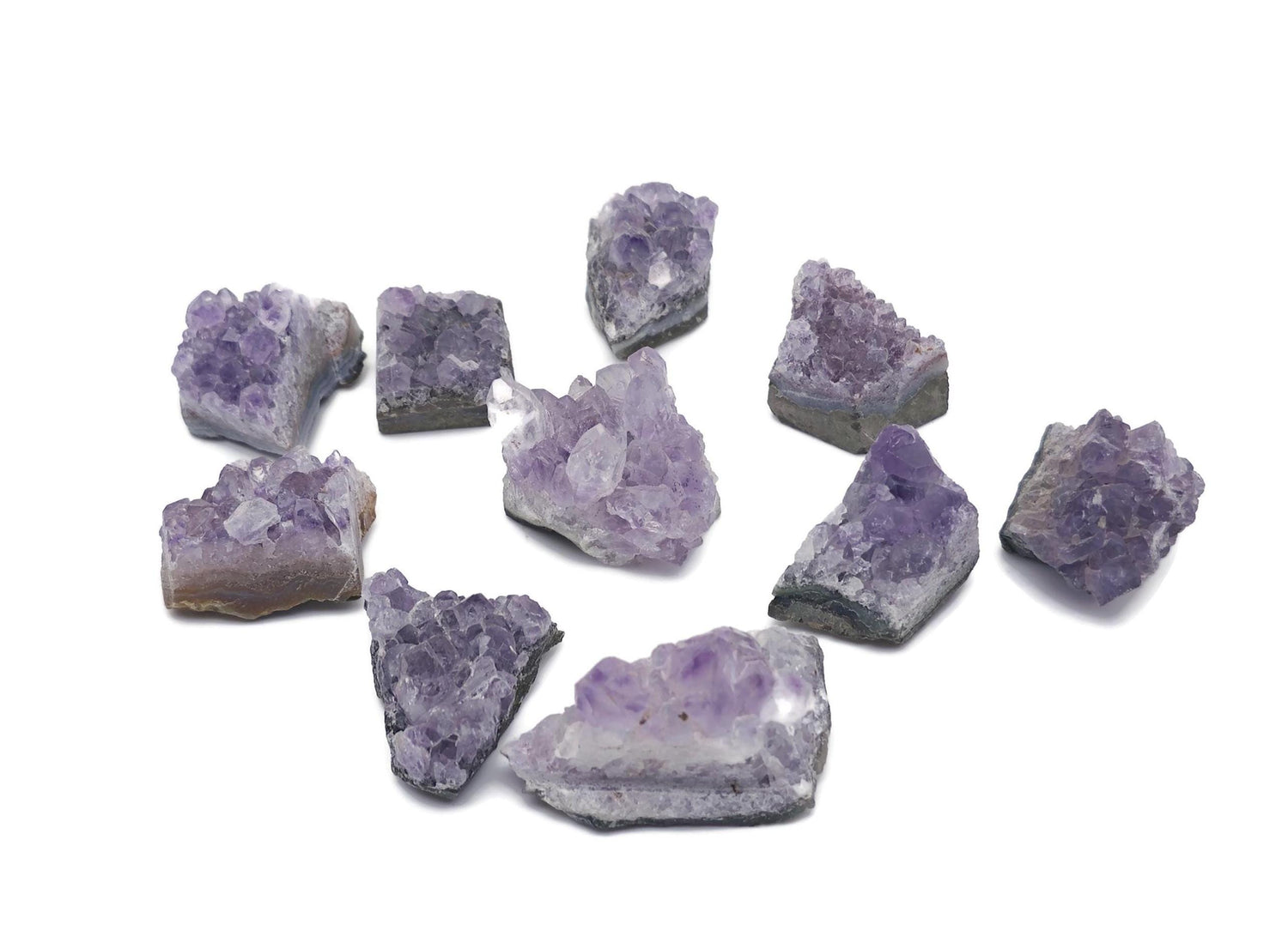 Amethyst Crystal Cluster - Raw Crystal - FO1030