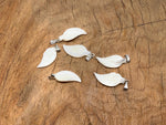 Natural pearl leaf and sea shell gemstone pendant from GemstoneGO, featuring intricate leaf and shell details.