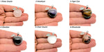Hand-carved Apple Crystal gemstone from GemstoneGO, 25mm energy crystal for home decoration, featuring detailed crystal carving.