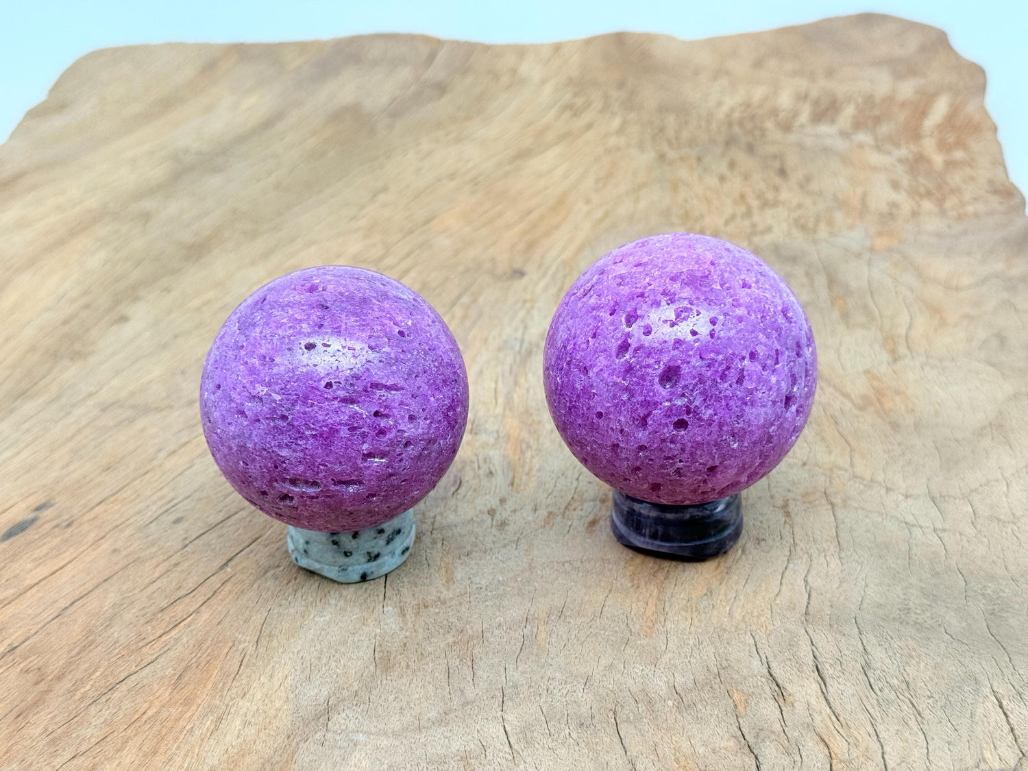 Red Corundum Sphere Gemstone - Crystal Ball - 50mm - RA1419