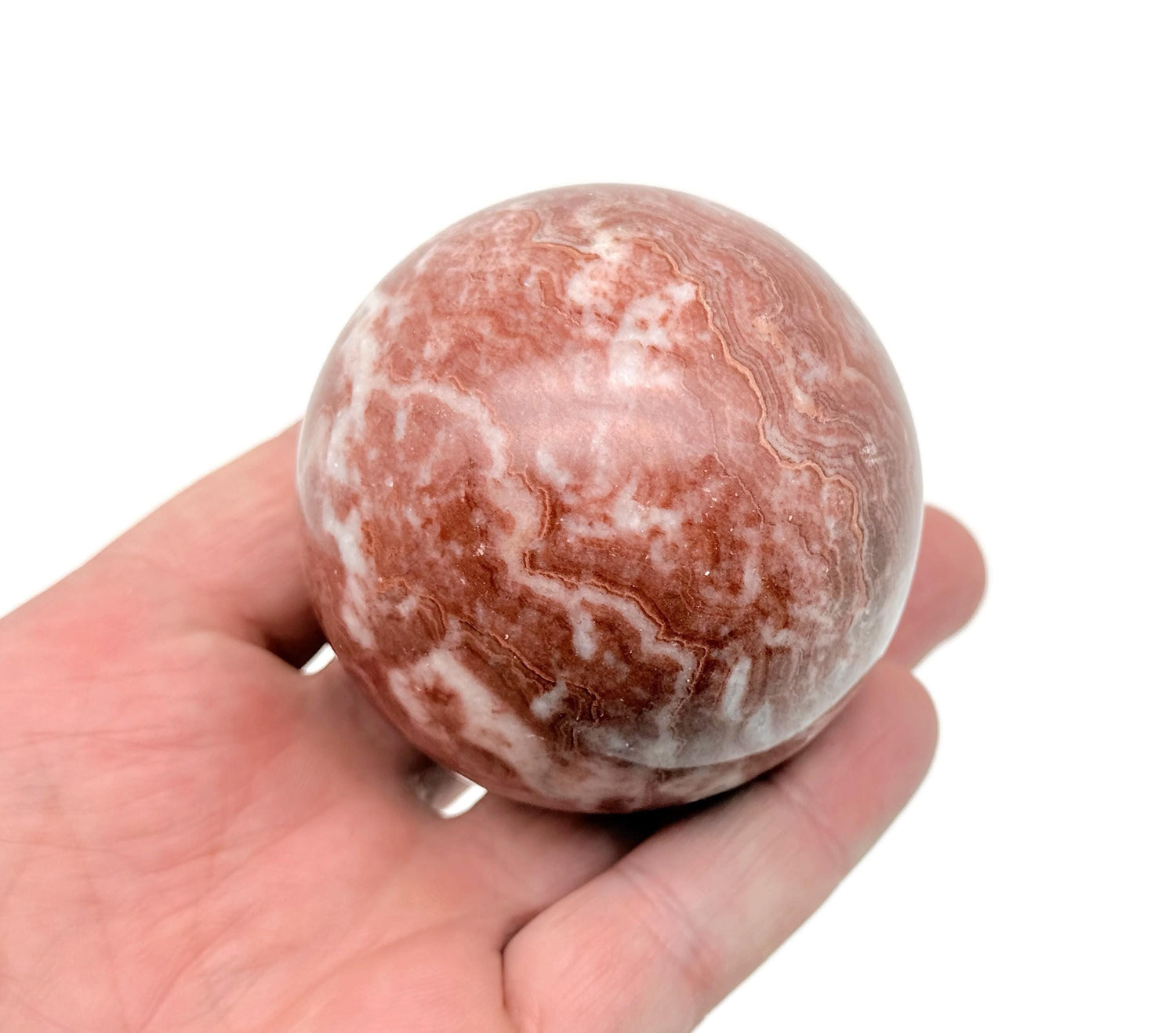 Esfera de jaspe Dalí - Bola de cristal de cerdo - 60mm - RA1427