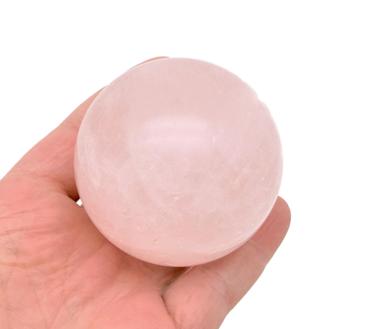 Rose Quartz Sphere Gemstone - Crystal Ball - 60mm - RA1432