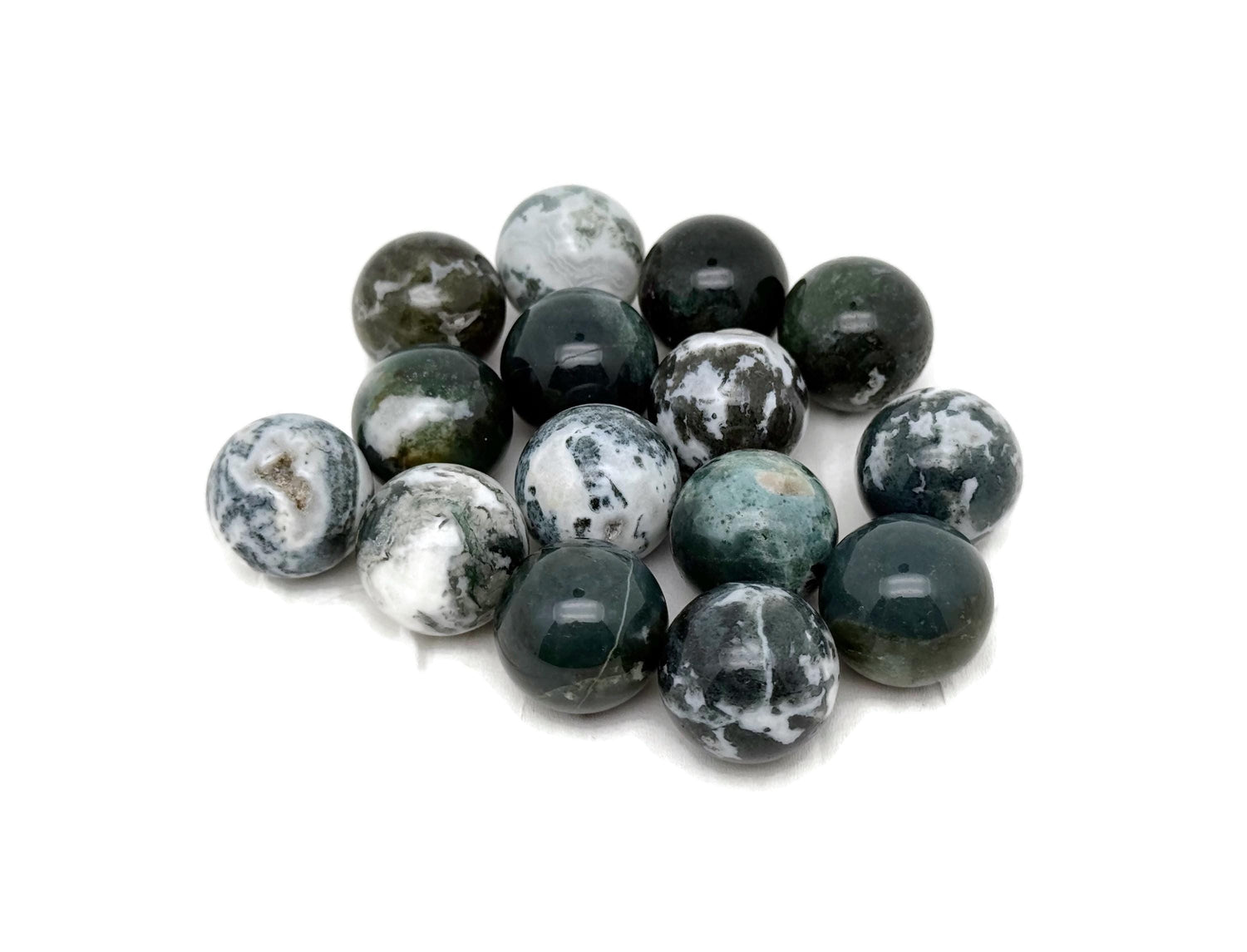 Tree Agate Sphere Gemstone - Crystal Ball - 20mm - SP1063