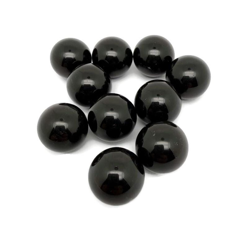 Esfera de ojo de gato negro - Bola de cristal - 20 mm - SP1105