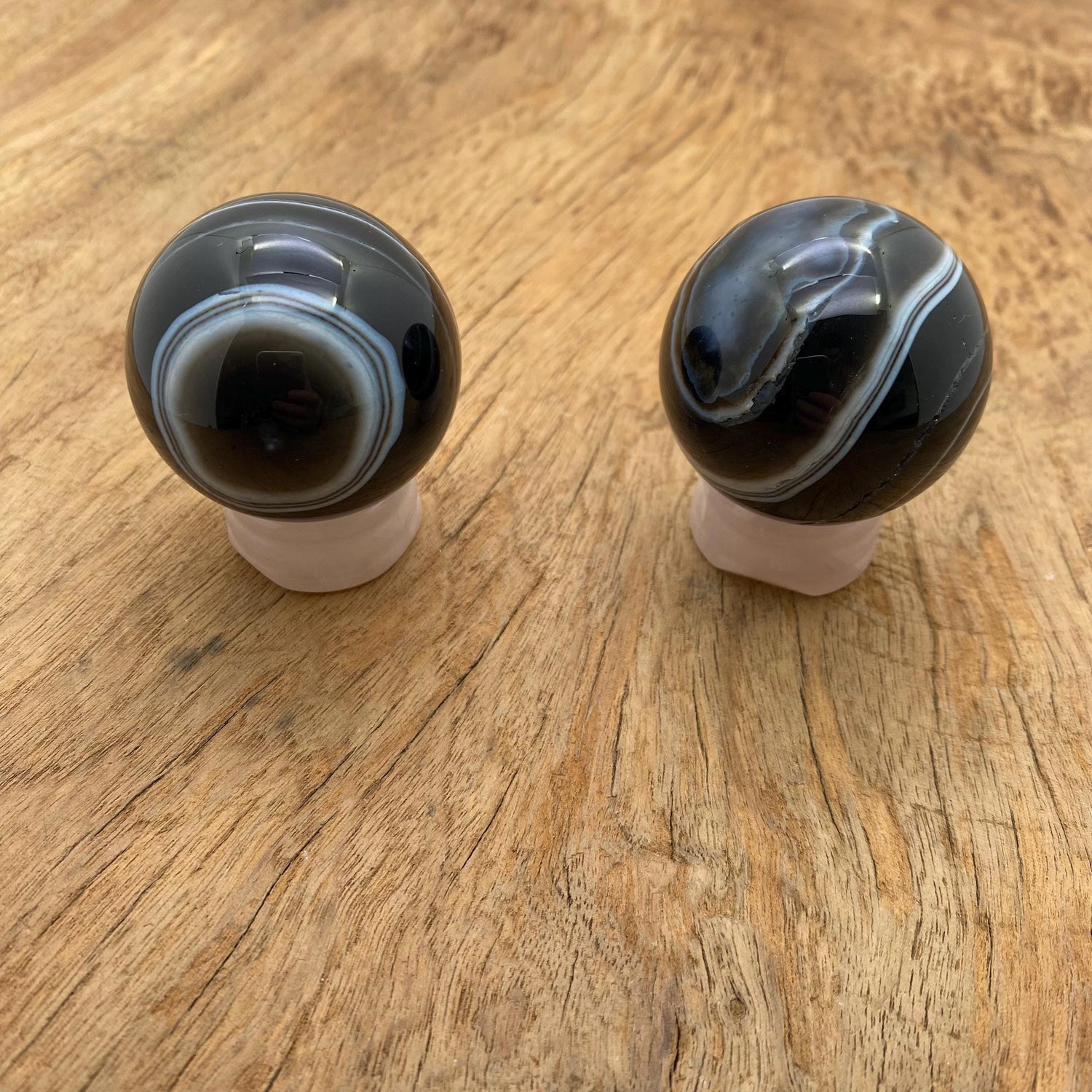 Esfera de ónix negro - Bola de cristal - 40-50mm - BA1033