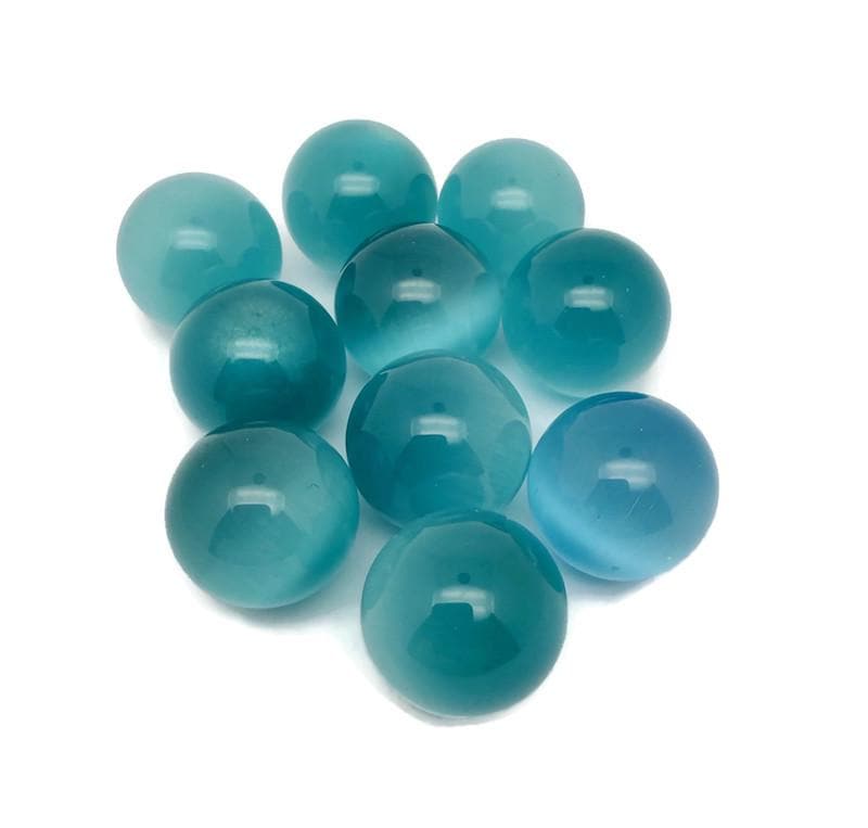 Esfera de ojo de gato azul - Bola de cristal - 20 mm - SP1100