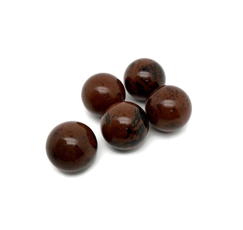 Esfera de obsidiana caoba - Bola de cristal - 25 mm - SP1162