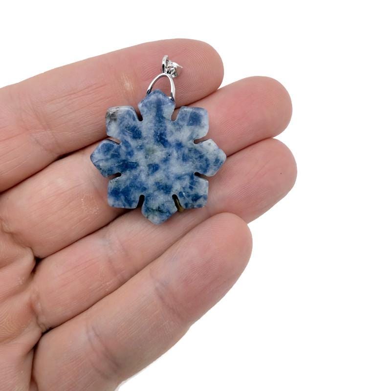 Sodalite Gemstone Pendant - Healing Stone - NC1926